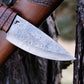 Couteau celtique forgé Escargot avec fourreau