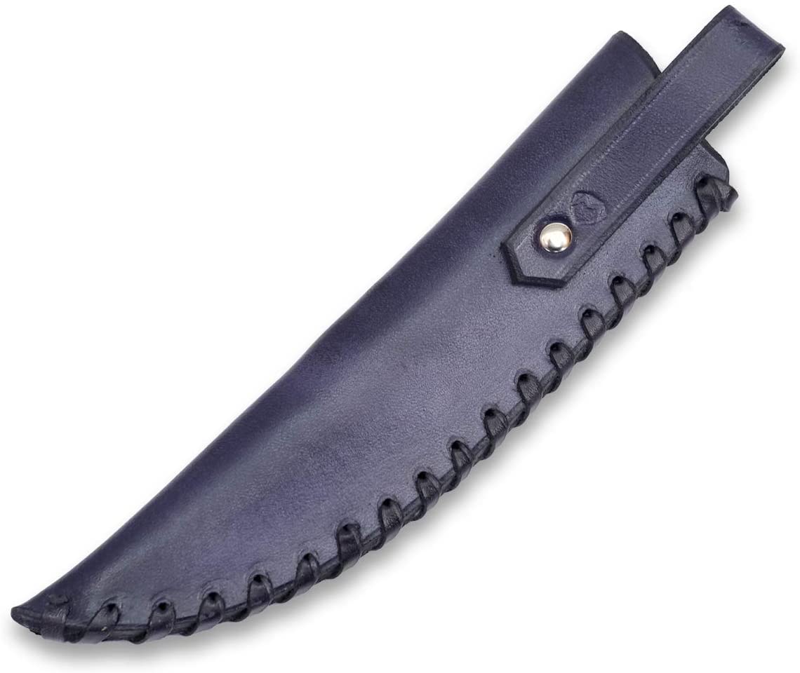 Forged Celtic knife Voluta with scabbard