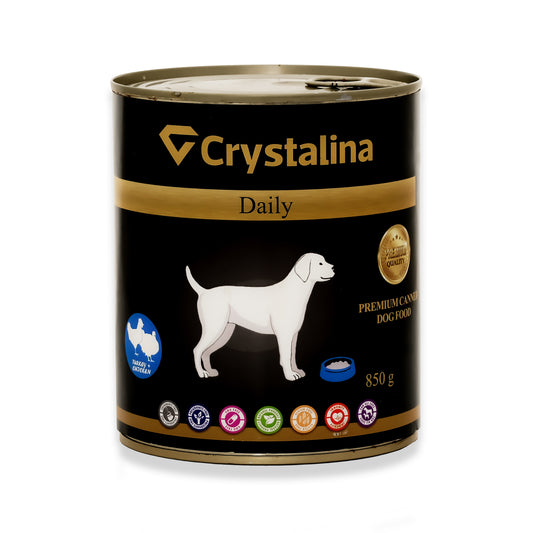 Crystalina Daily krůtí & kuřecí, 850 g