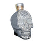 Crystal Head vodka decorated with cut glass stones