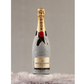 Moët Chandon Imperial Brut decorated with silver glitter